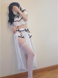 Kokura Chiyoshi W-NO.091 White Nun Dress Selfie(24)
